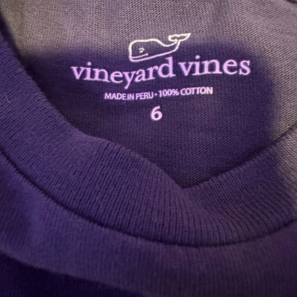 Vineyard vines boys size 6 whale l/s tee - Picture 3 of 3